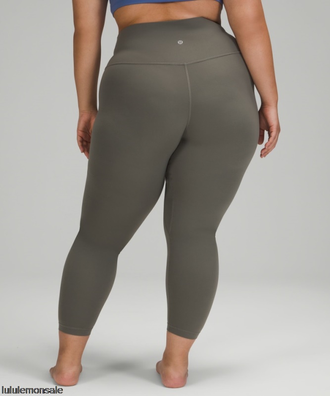 Lululemon Damen DELULU012 | Align Hochhaushose 25 Grey Sage